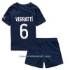 Conjunto (Camiseta+Pantalón Corto) Paris Saint-Germain Verratti 6 Primera Equipación 2022-23 - Niño